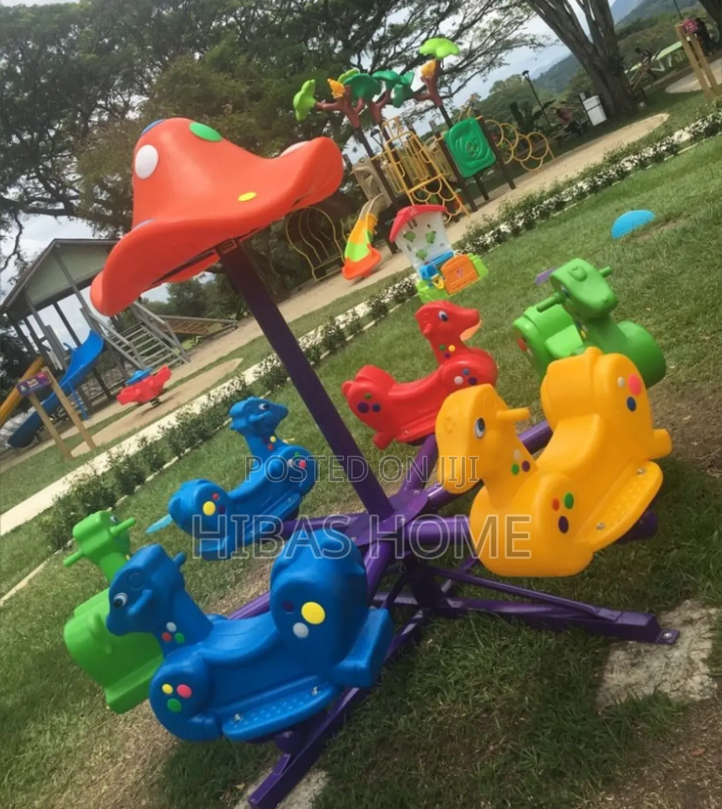 6 Seater Mushroom Stand Merry Go Round