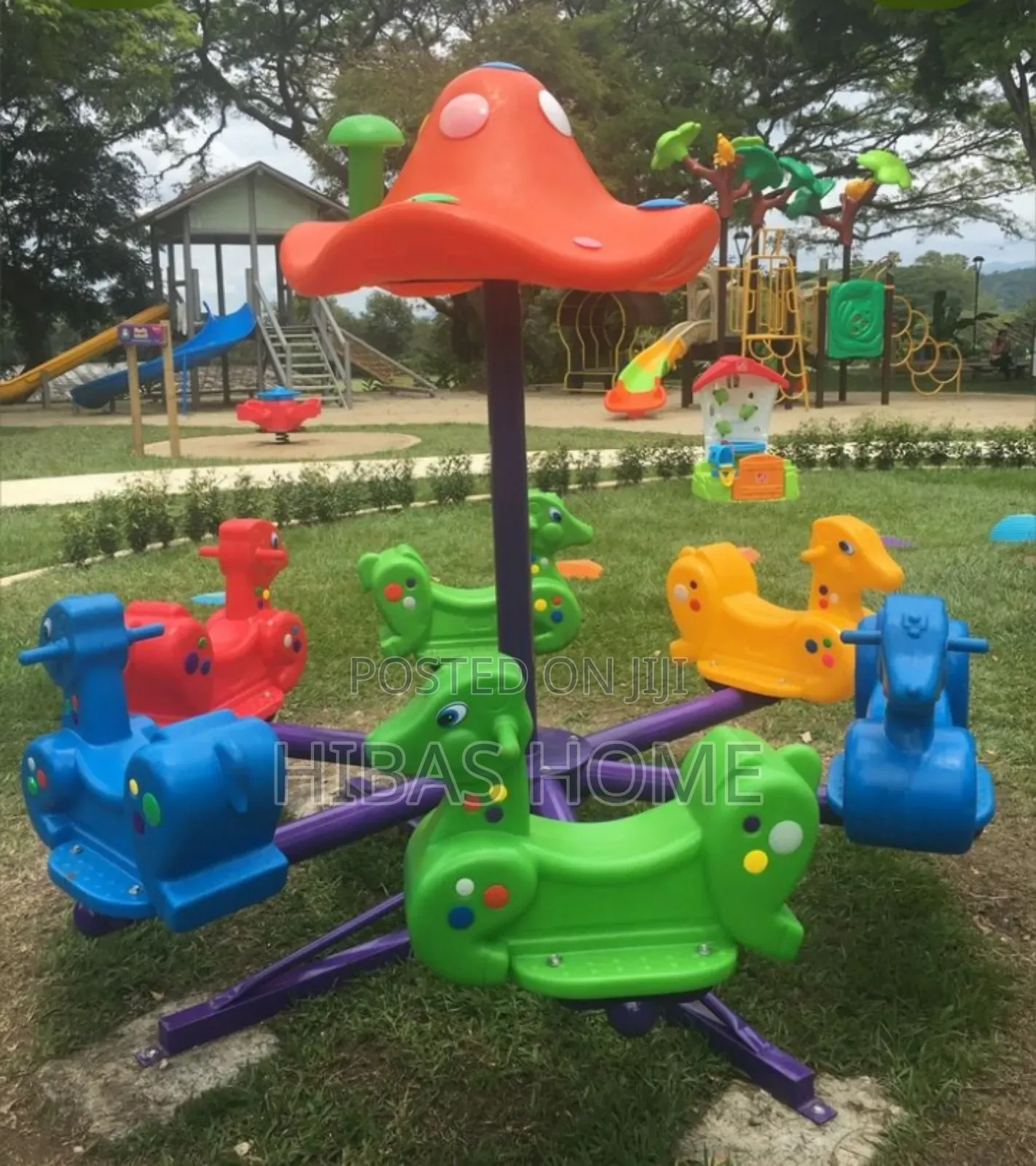 6 Seater Mushroom Stand Merry Go Round