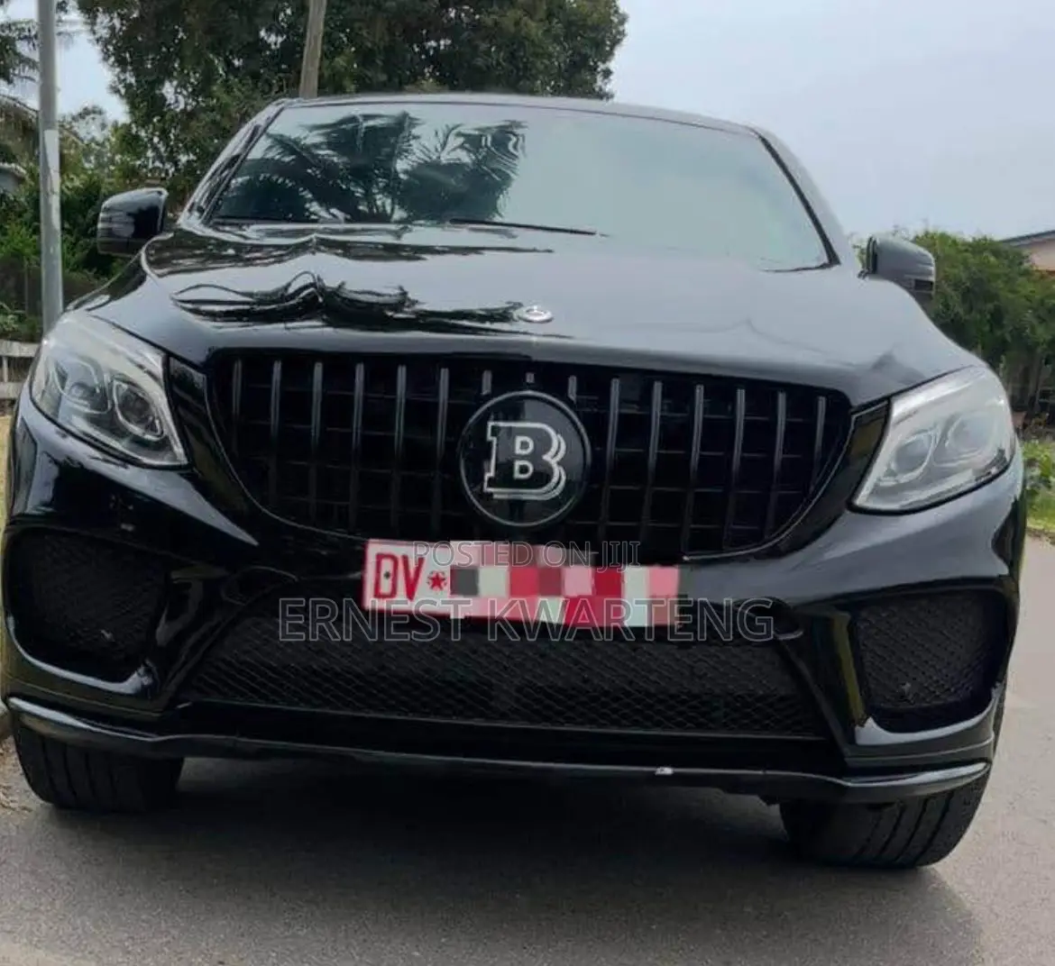 Mercedes-Benz GLE-Class AMG GLE 43 4MATIC 2016 Black