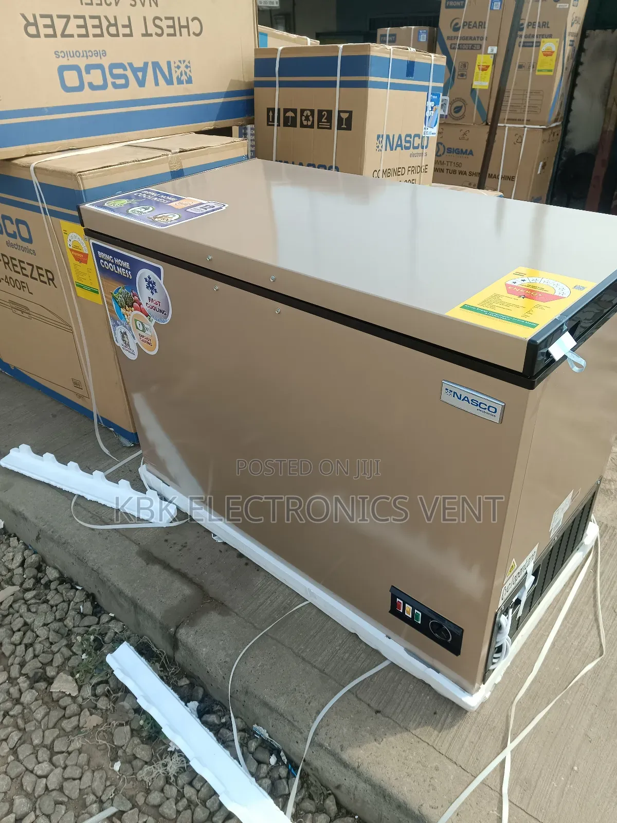 Nasco 318liter Chest Freezer Single Door