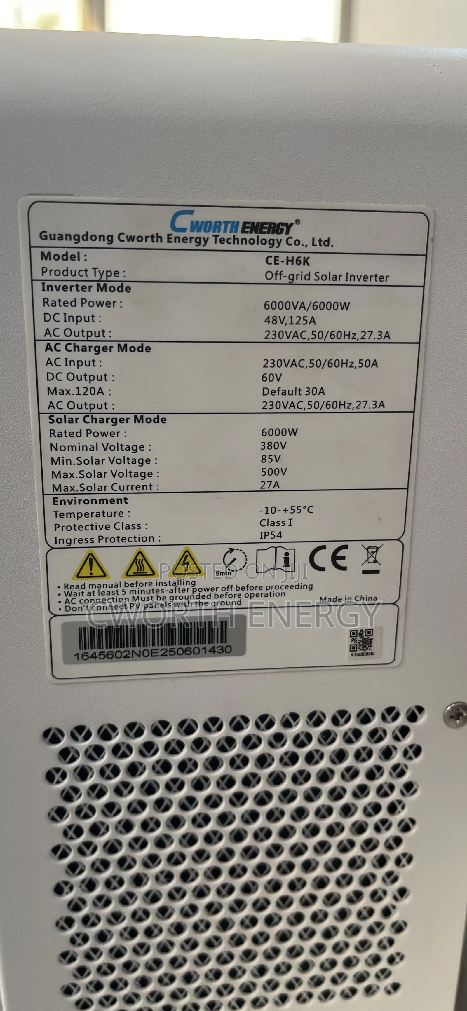 Cworth 6kva Inverter