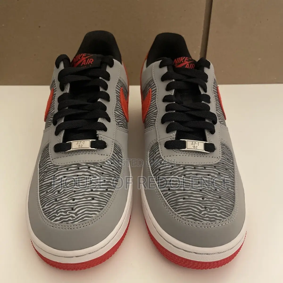 Nike Air Force 1 Low Zebra Sneakers