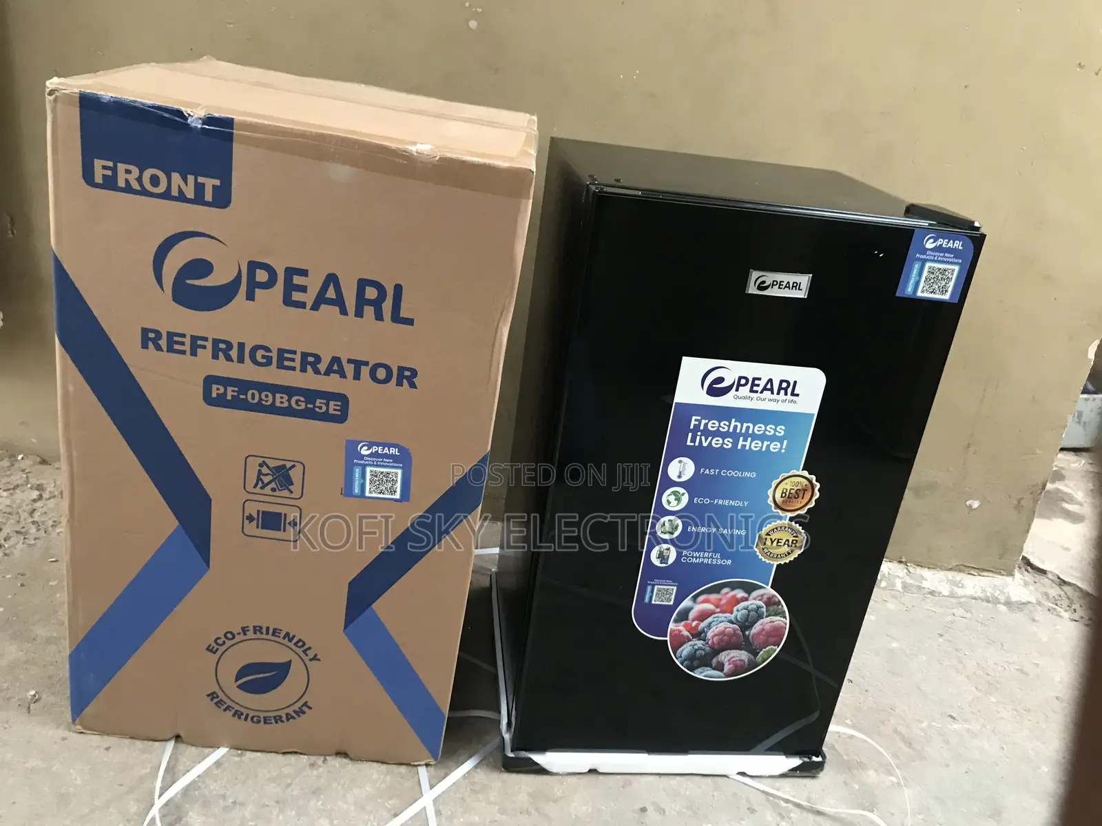 Affordable Pearl Pf09- Bg-5e 91litres Tabletop Top Fridge