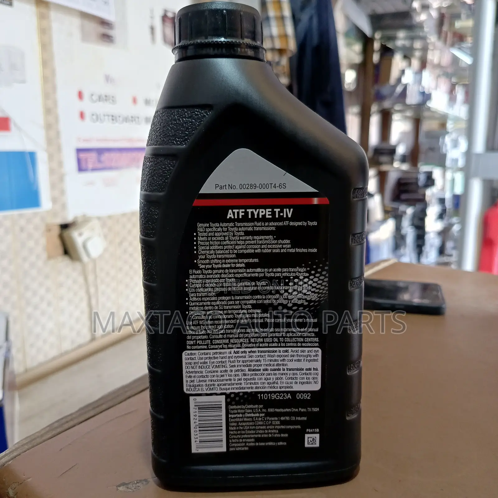 Toyota Atf Type T-Iv Automatic Transmission Fluid