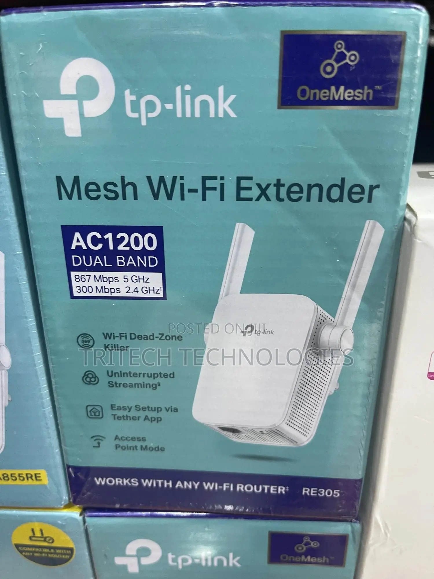 Re305 Ac1200 Mesh Wi-Fi Range Extender