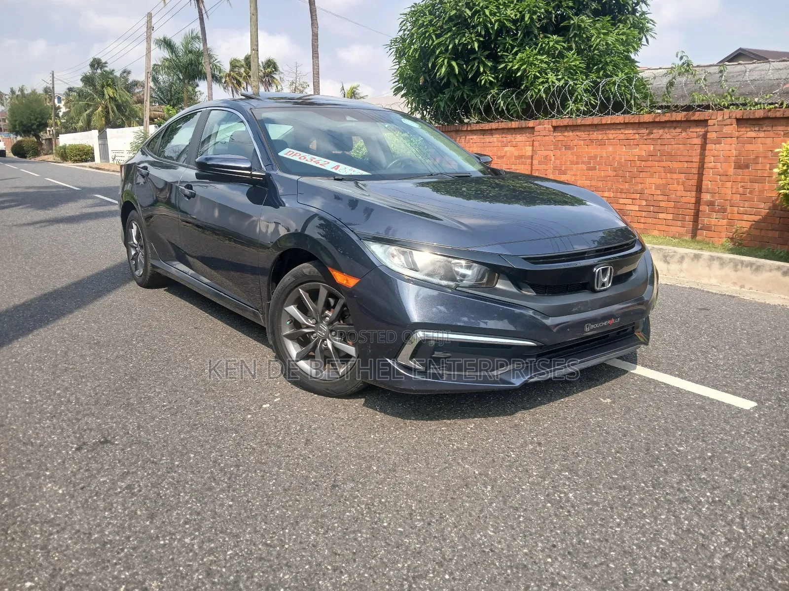 Honda Civic EX 2021 Teal