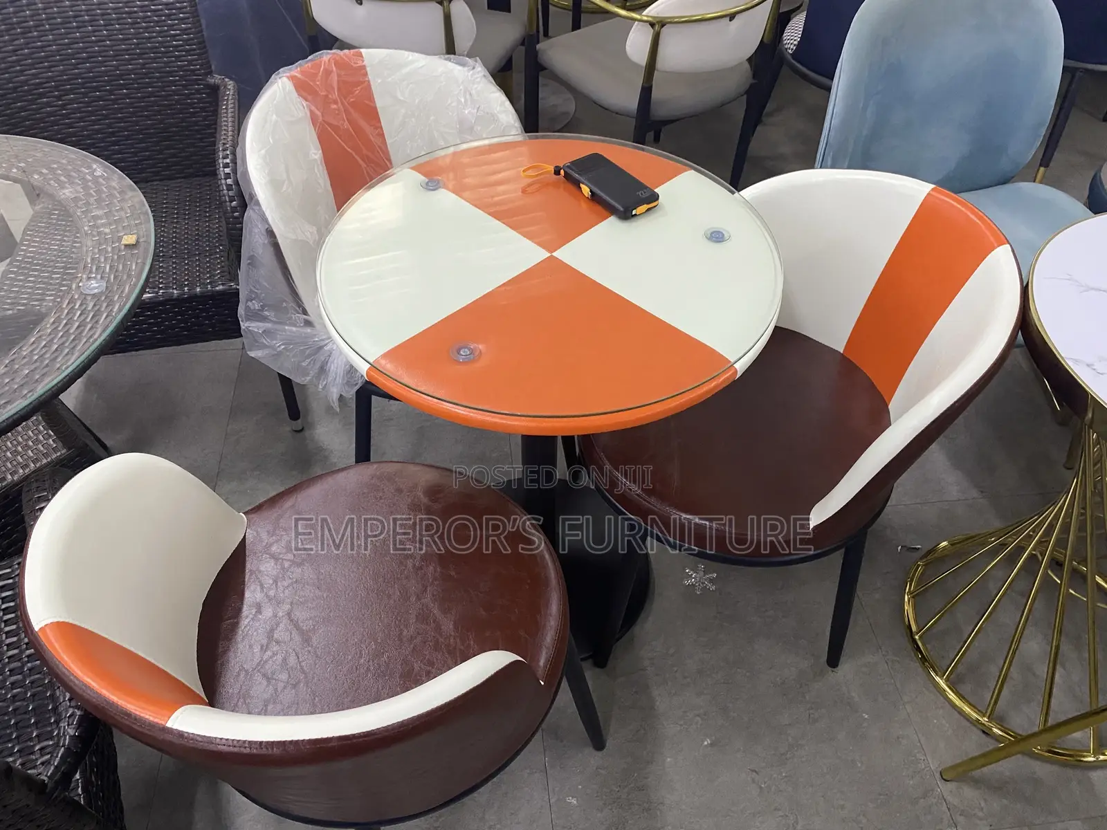 Imported Modern Outdoor Table With Chairs