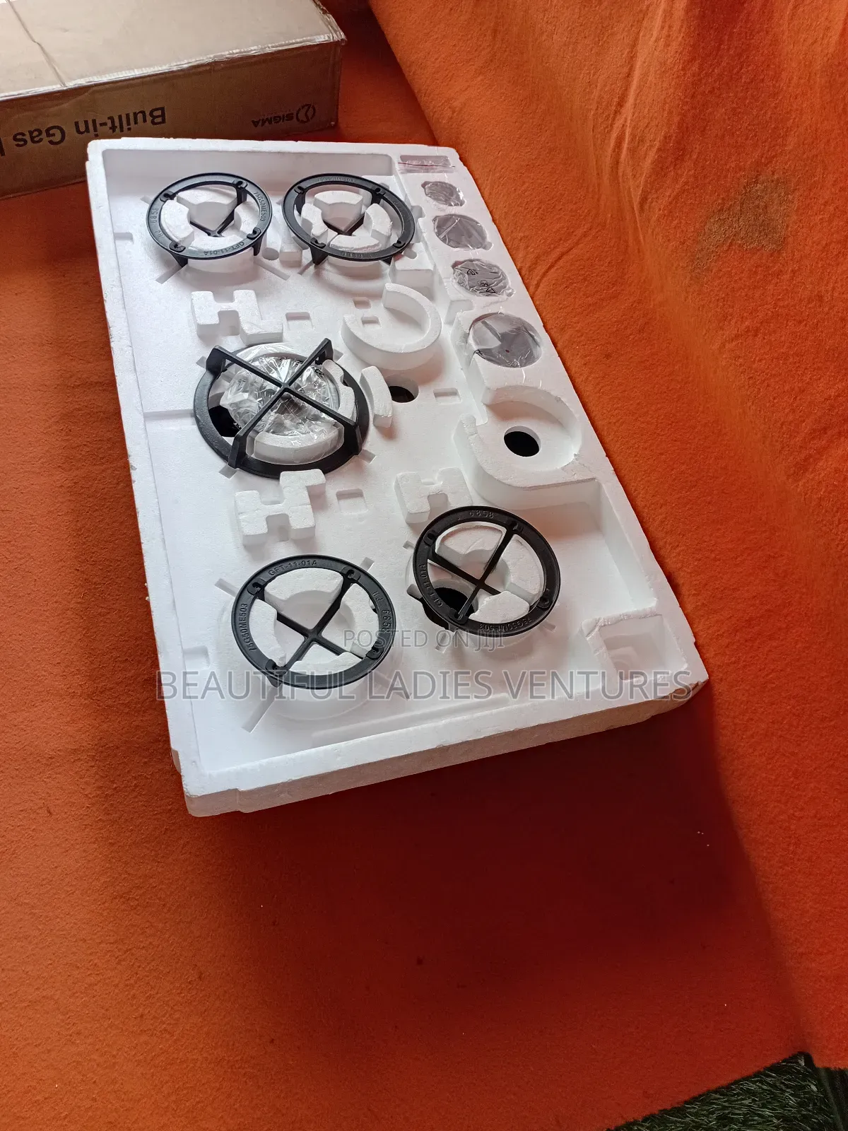 Sigma Built-in Gas Hob – Professional Flame Performance