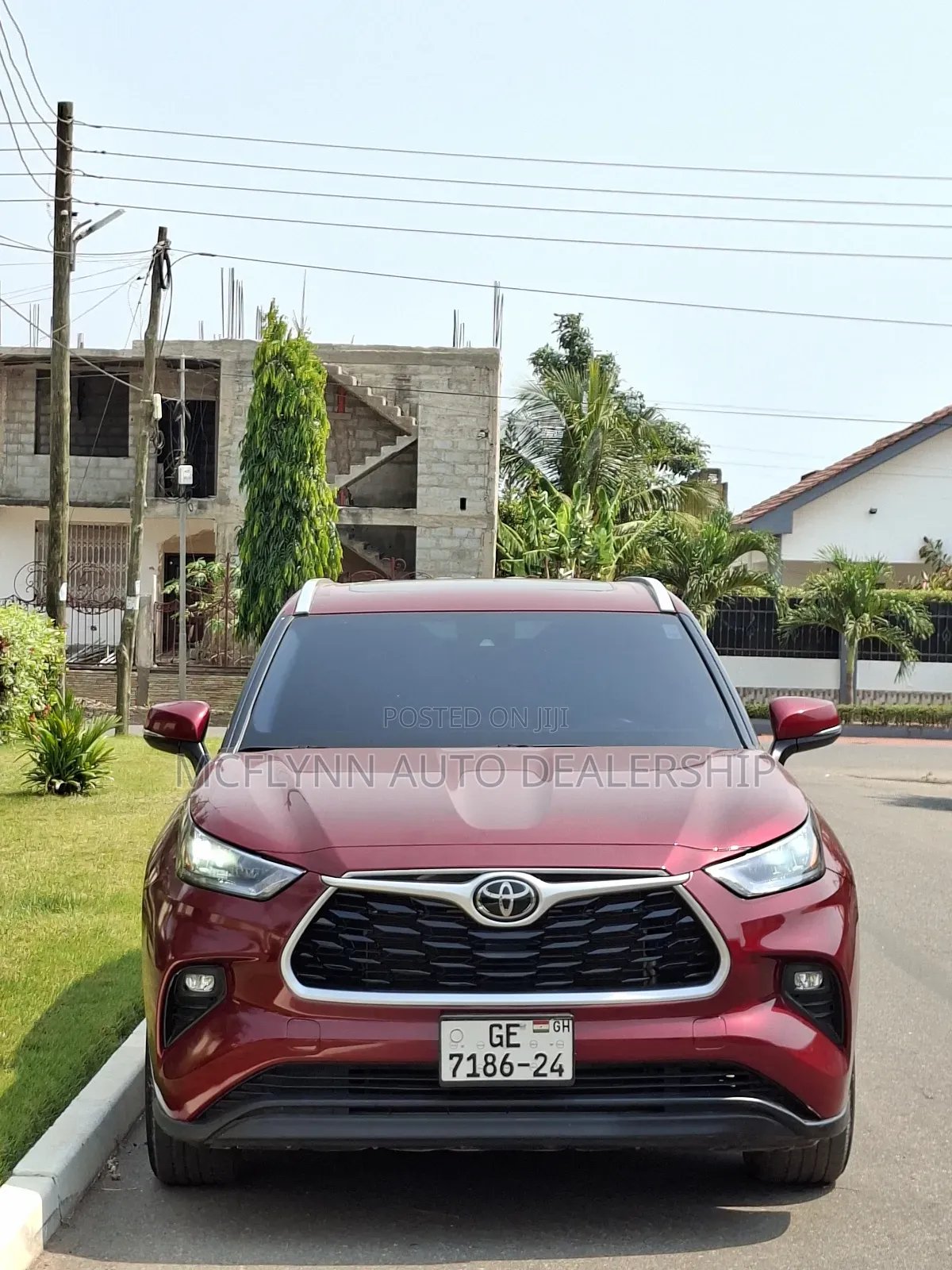 Toyota Highlander XLE AWD 2023 Red