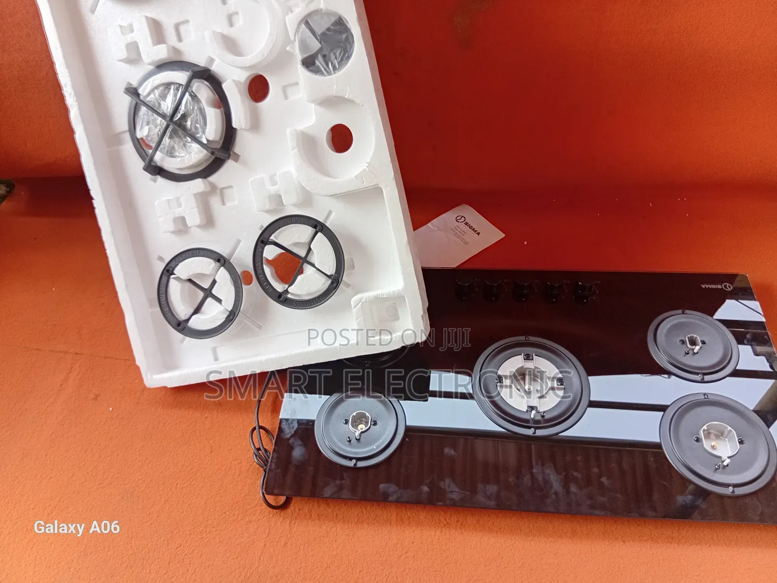 Sigma 5-Burner Built-in Gas Hob – Professional Cooking Power