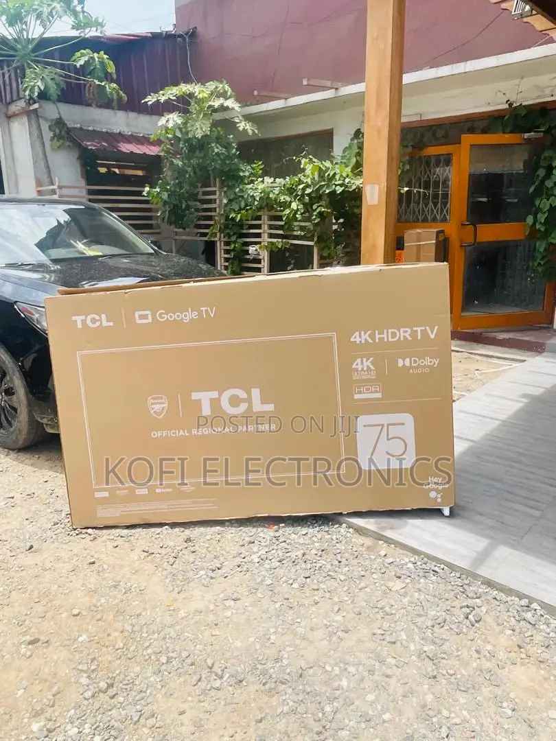 TCL 75” HDR Tv Powerful Home Cinema Screen