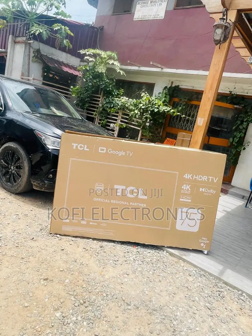 TCL 75” Ultra Hd Tv Bold Entertainment Upgrade