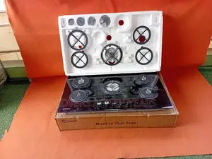 Designed Built-in Gas Hob With Cast Iron Grates