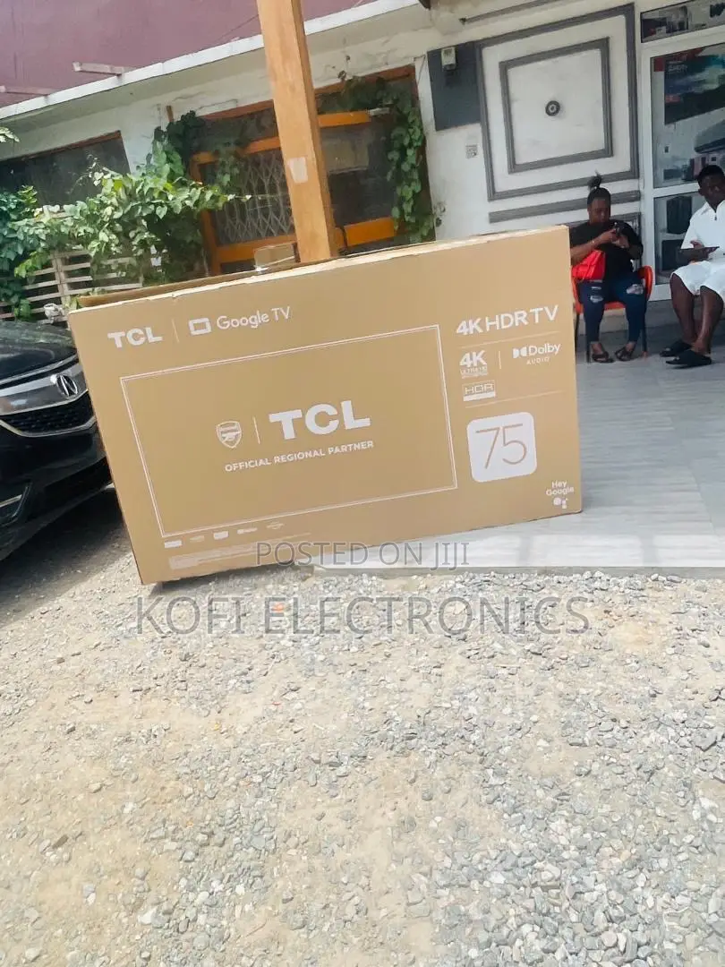 TCL 75” Google Tv Advanced Elegant Display