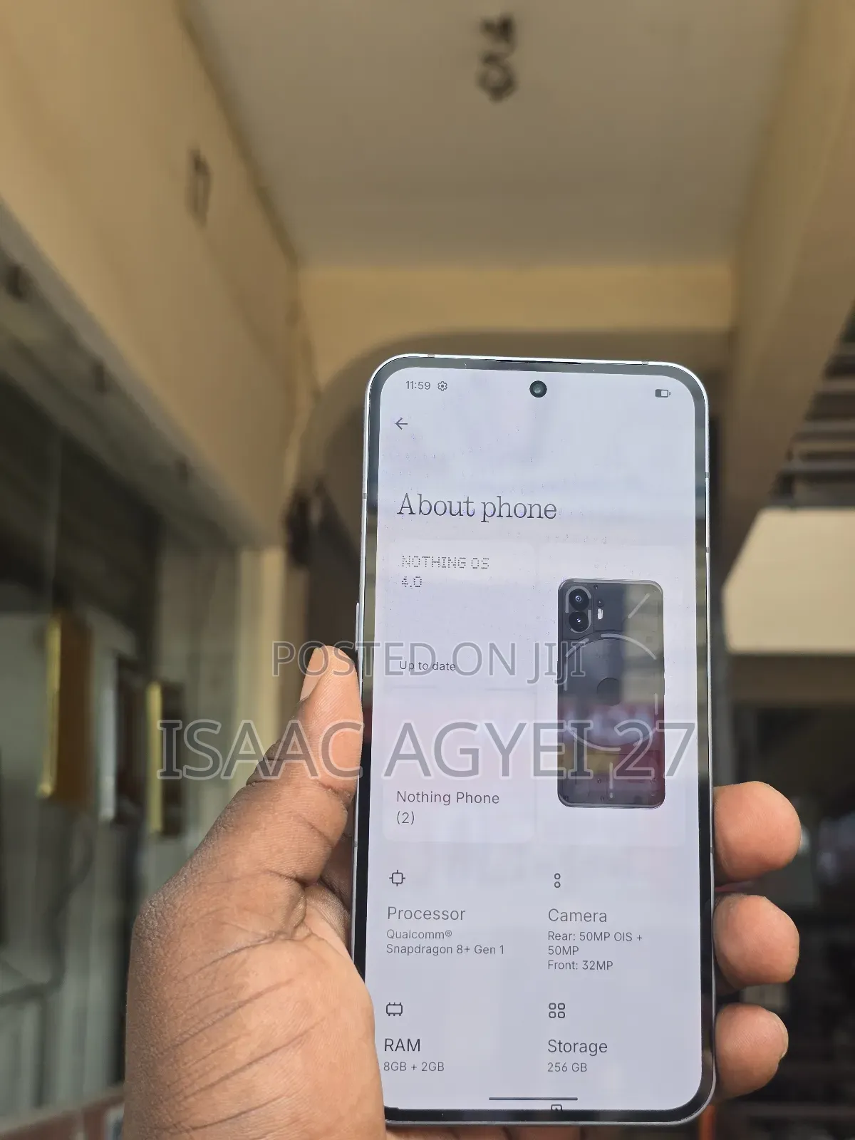 New Nothing Phone 2 256 GB Gray