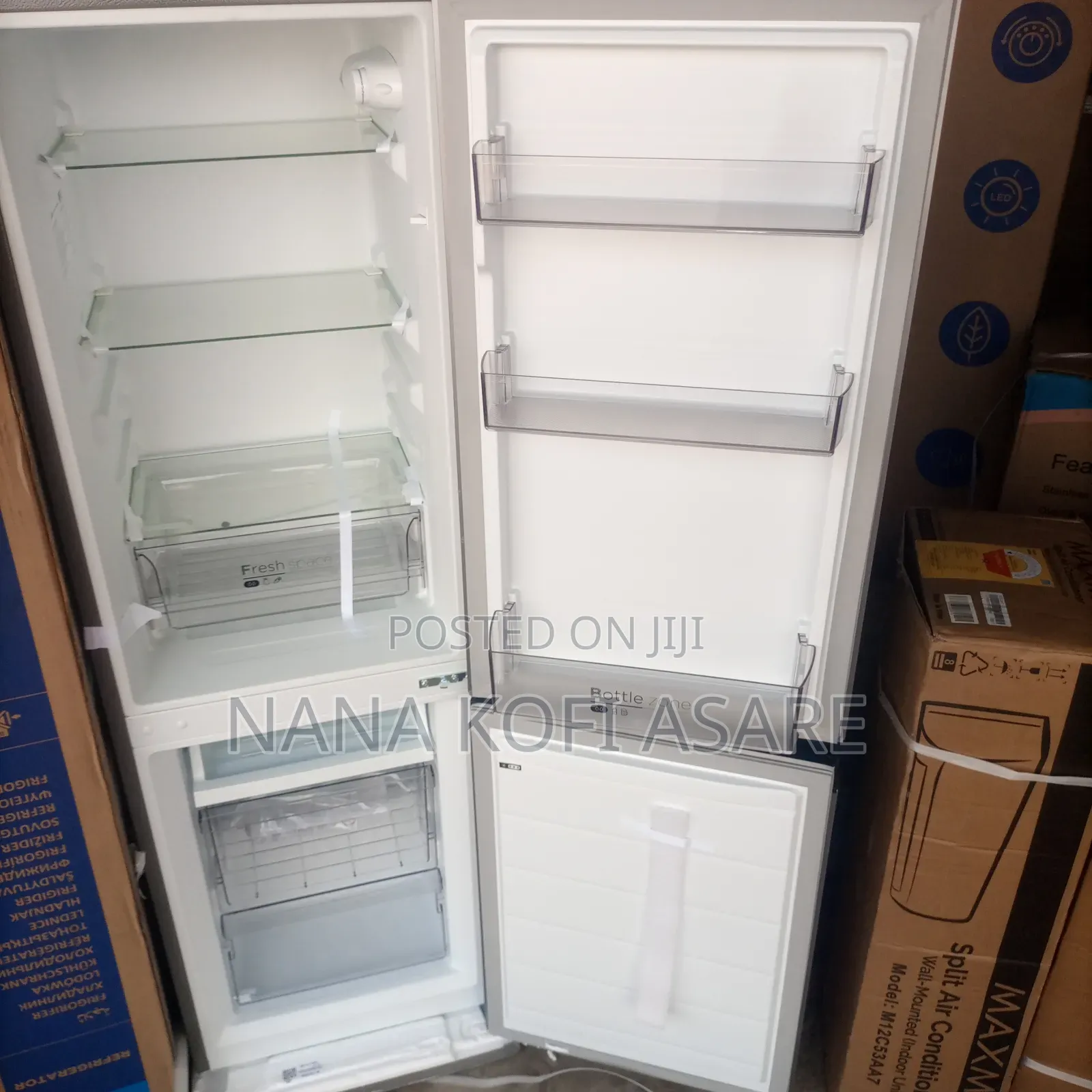 Midea 175litres Buttom Freezer Refrigerator