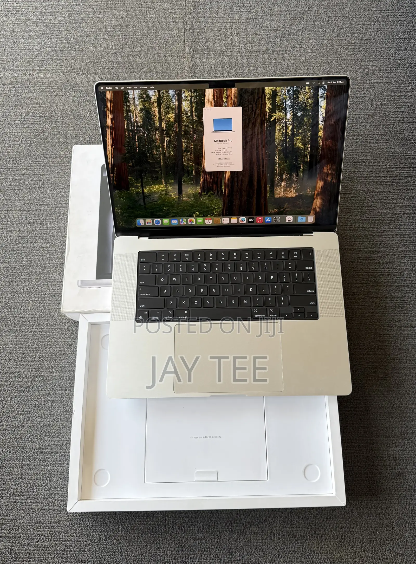 Laptop Apple MacBook Pro 24GB Apple M4 Pro SSD 512GB