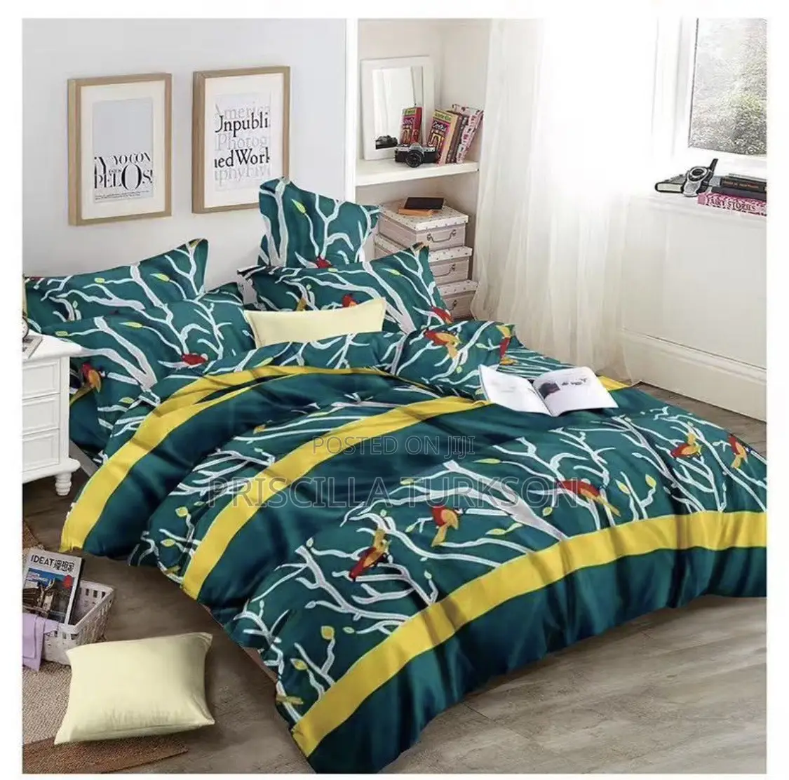 Flower Bedsheet/ Pillow Case