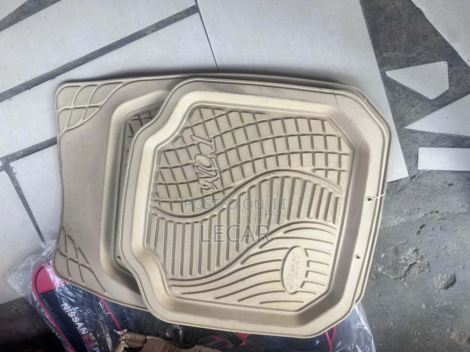Beige Floor Mat
