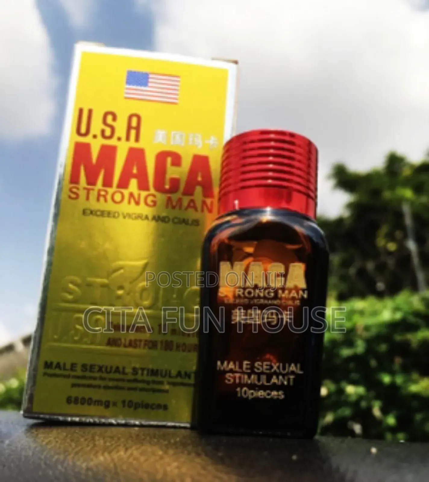 Maca Strong Man Sexual Stimulant