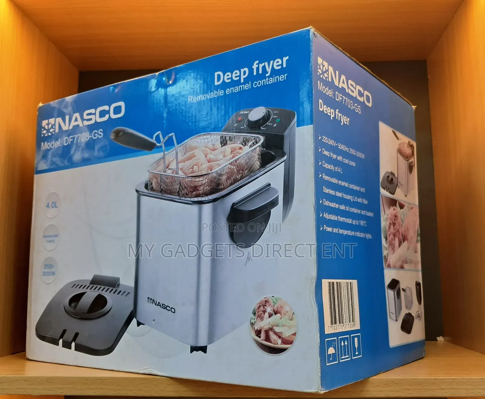 Nasco Deep Fryer 4.0l