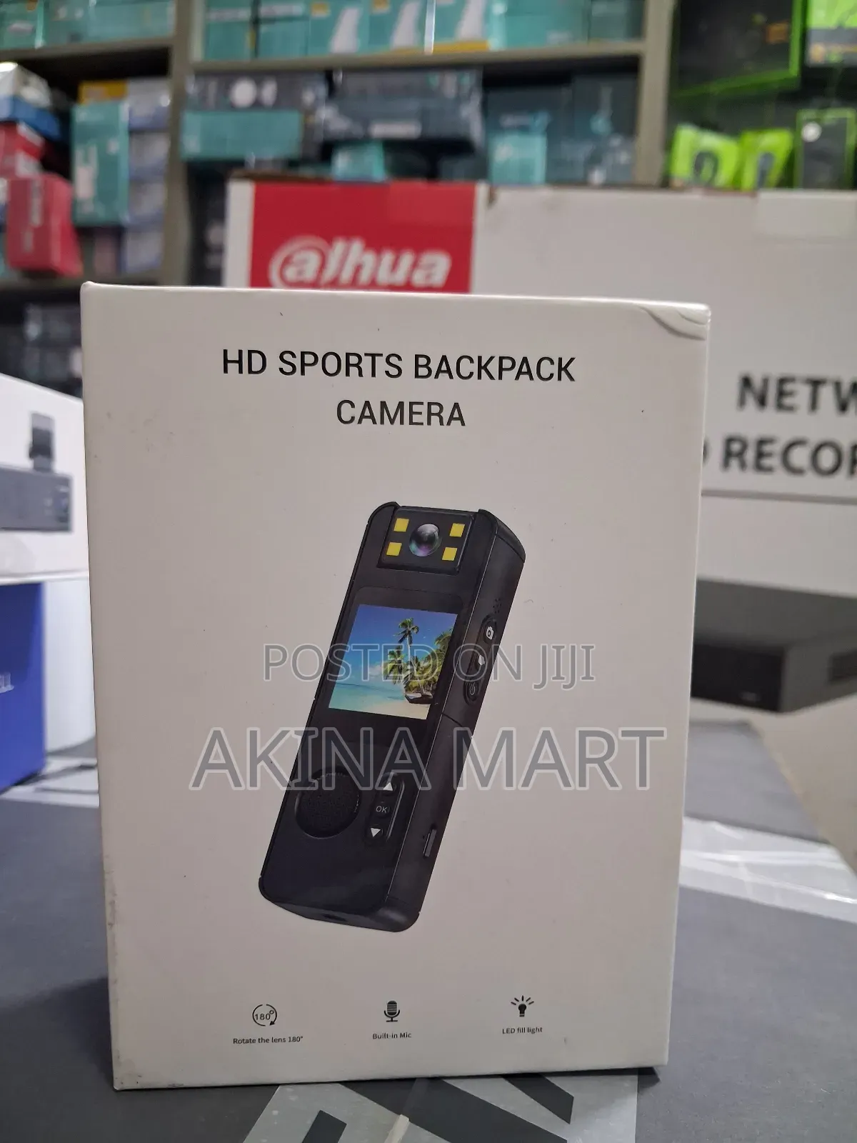 Body Cam Hd Sports Backpack Camera