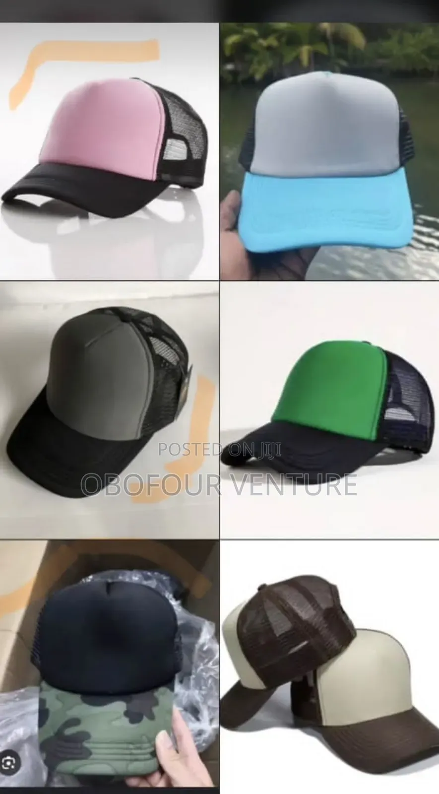 Quality Plain Caps Now Available in Multiple Colours