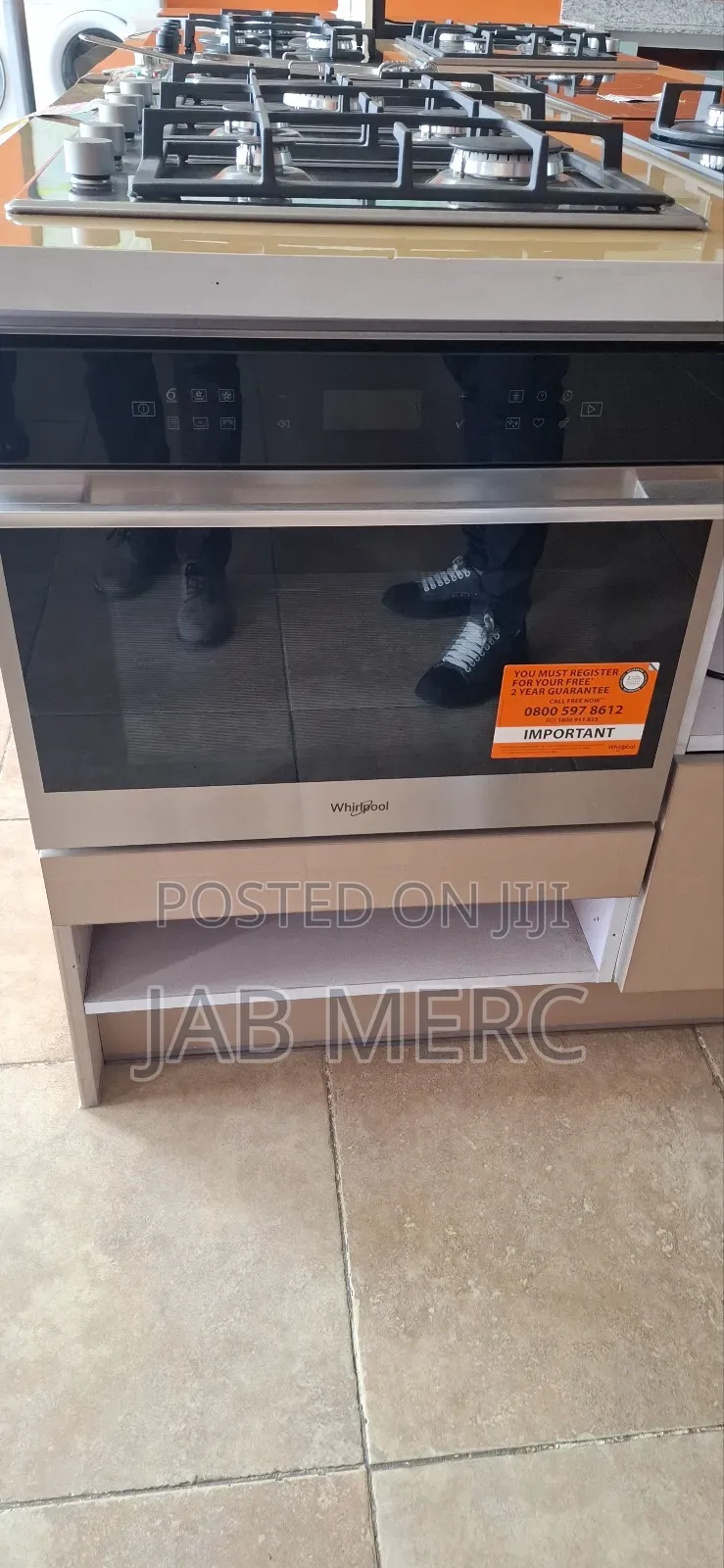 Whirlpool Built in 40l Microwave and Digital Oven Combo