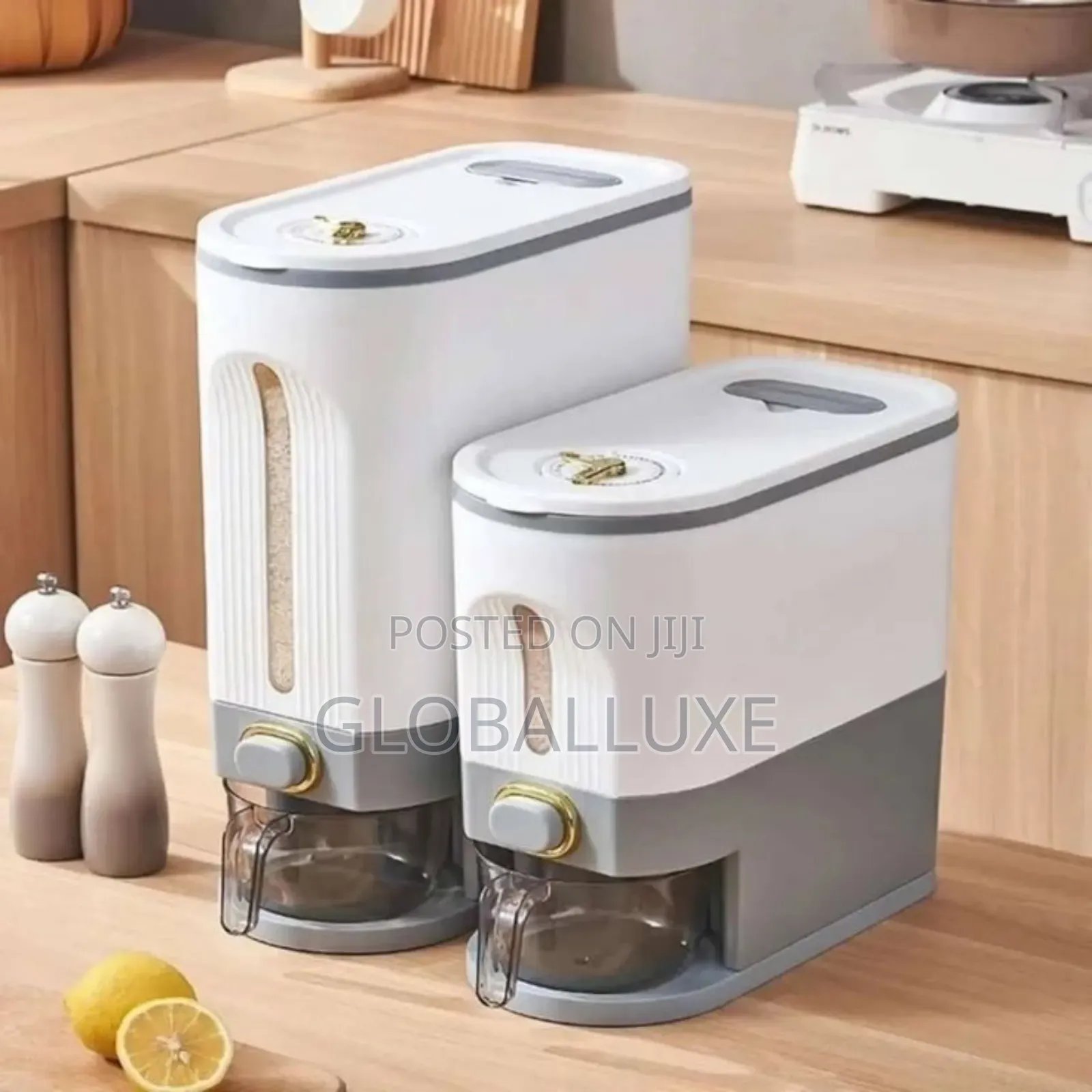 Automatic Rice Dispenser – Large Capacity Grain Storage Box