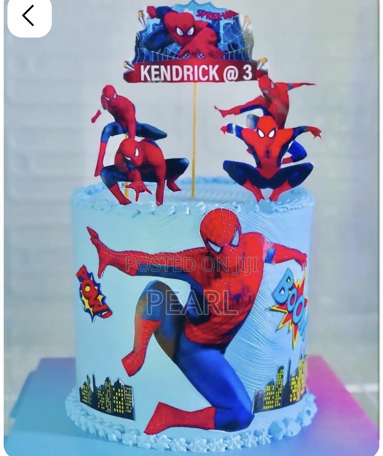 Spider Man Cakes