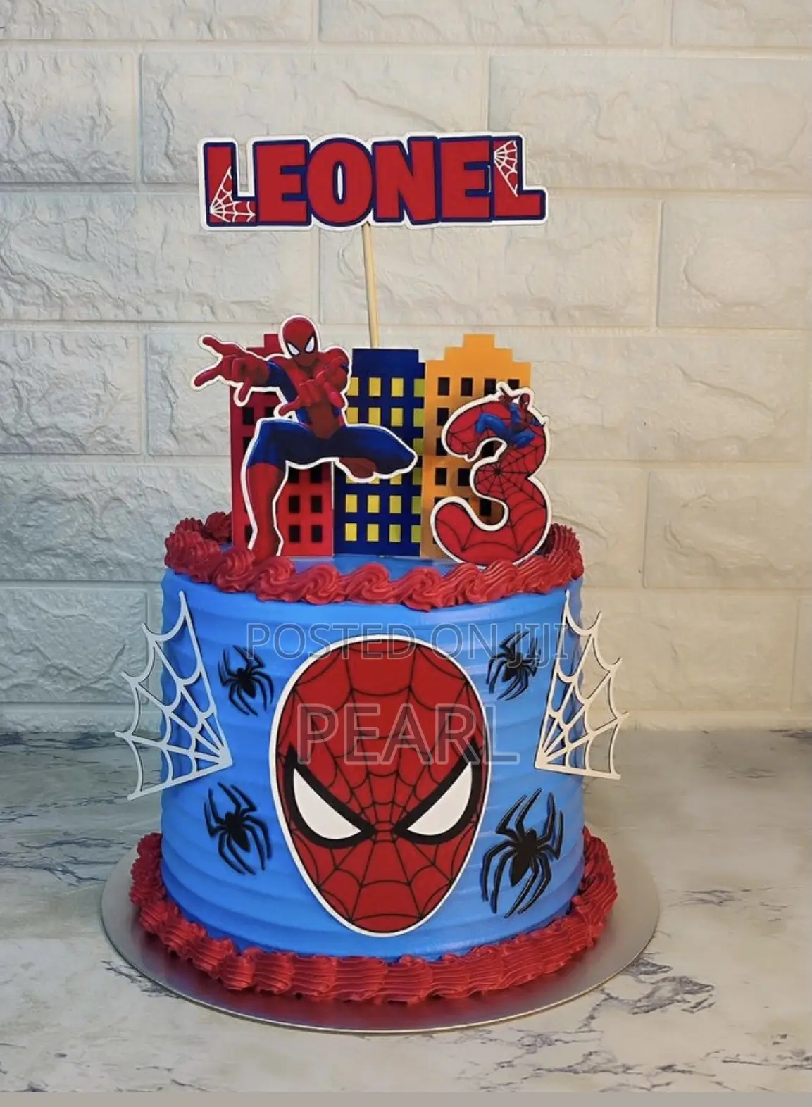 Spider Man Cakes