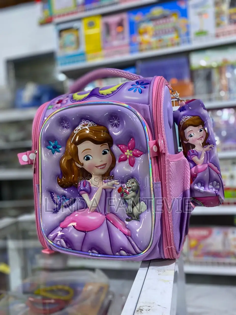 School Bag With Pencil Case