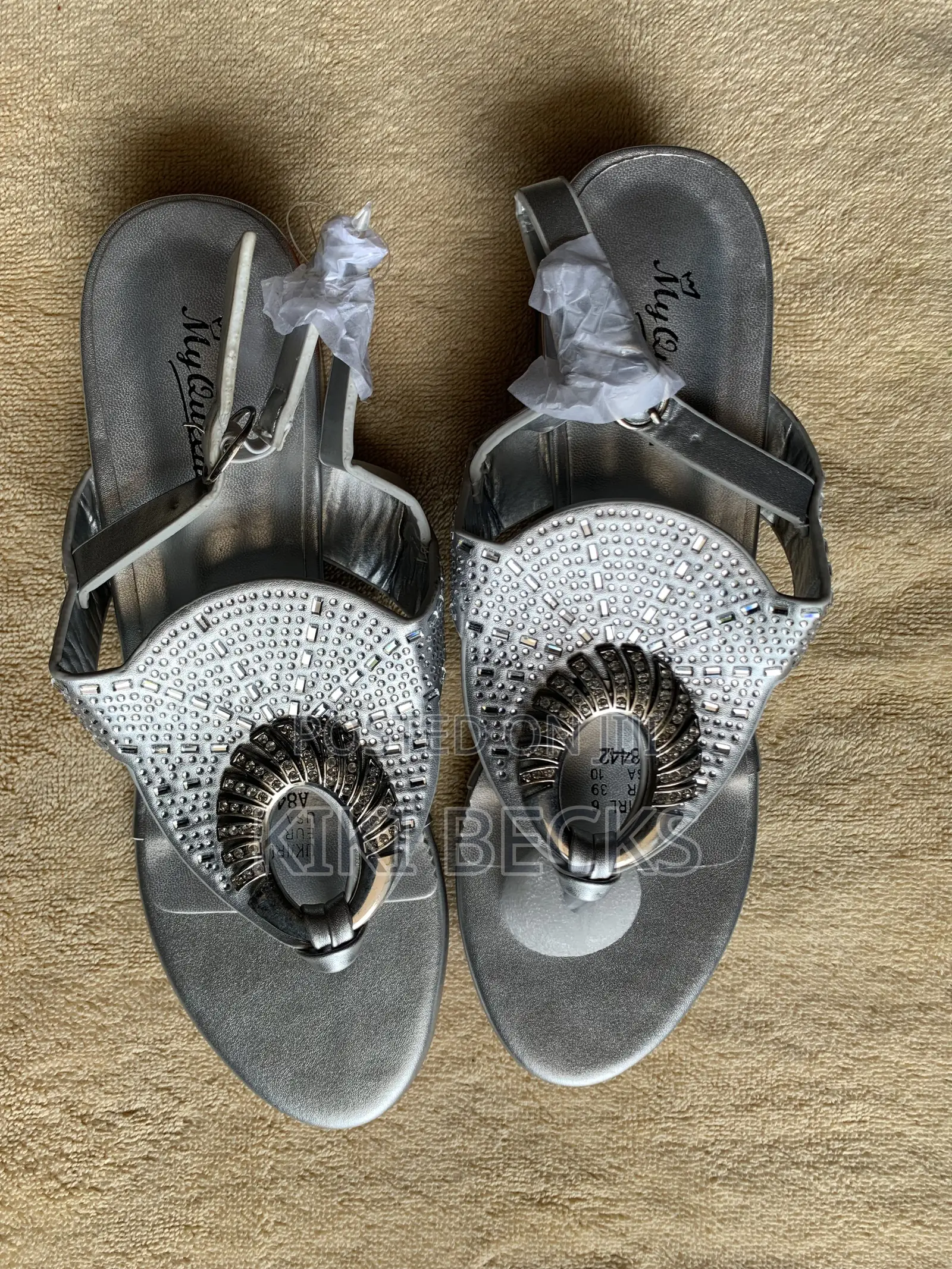 Silver Women’S Mini Heels