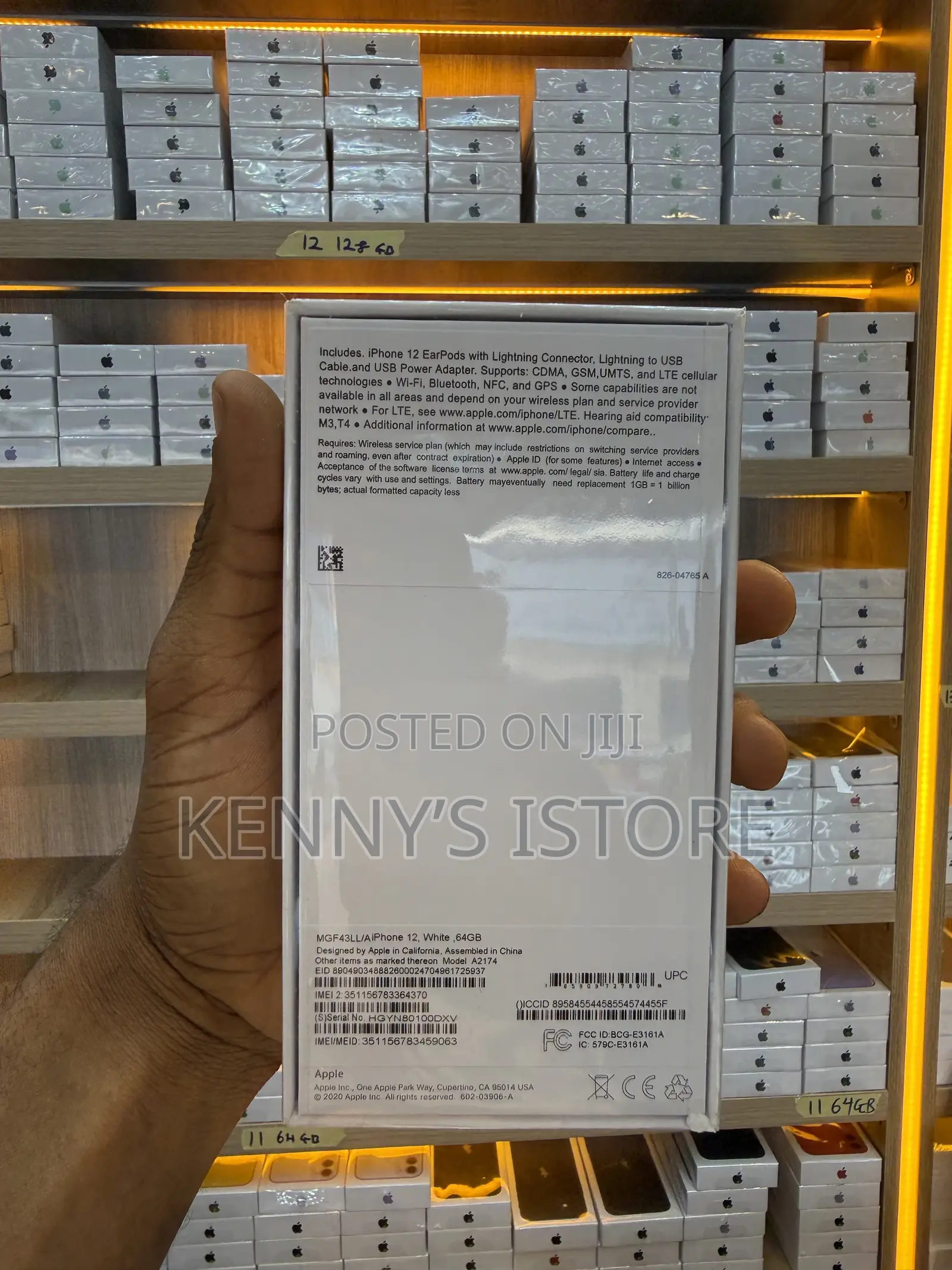 New Apple iPhone 12 64 GB White
