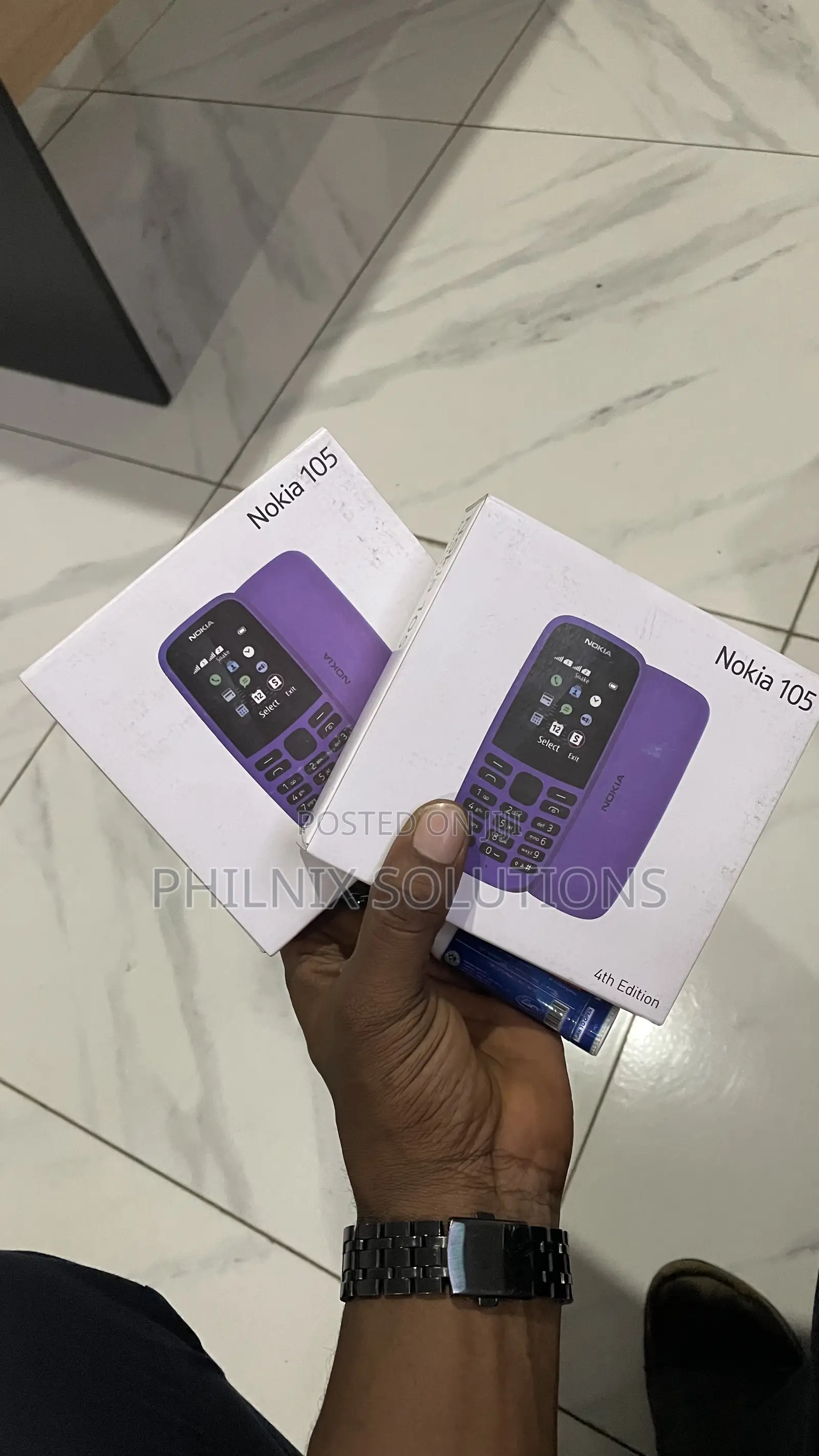 New Nokia 105 Black