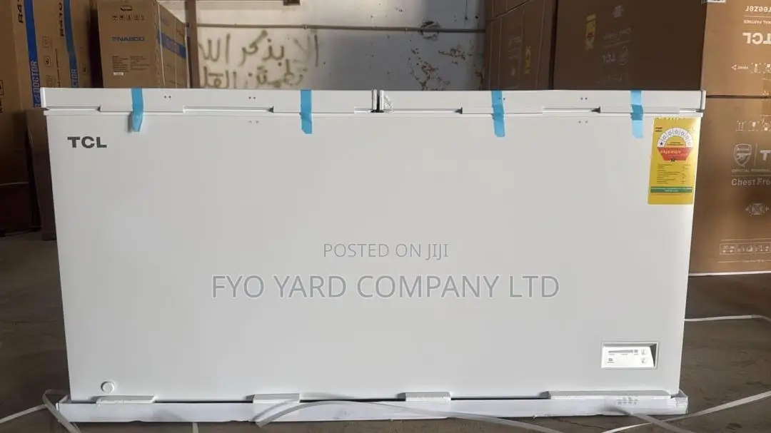 Powerful Freezing TCL 2 Doors White Color 600liters Chest Freezer