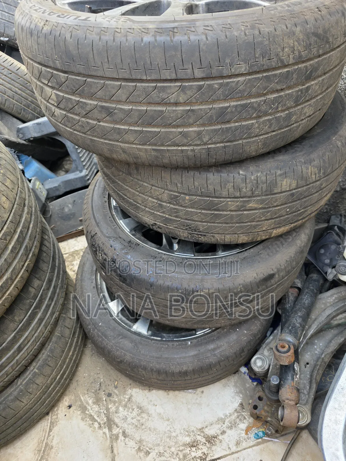 Tyre With Rim 215/50 R17