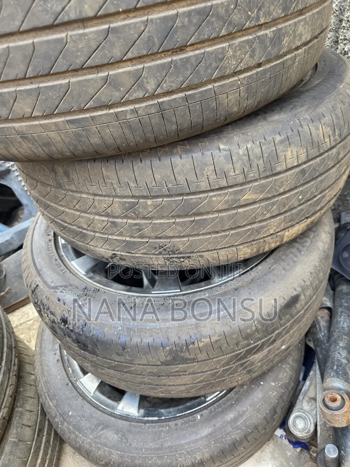 Tyre With Rim 215/50 R17