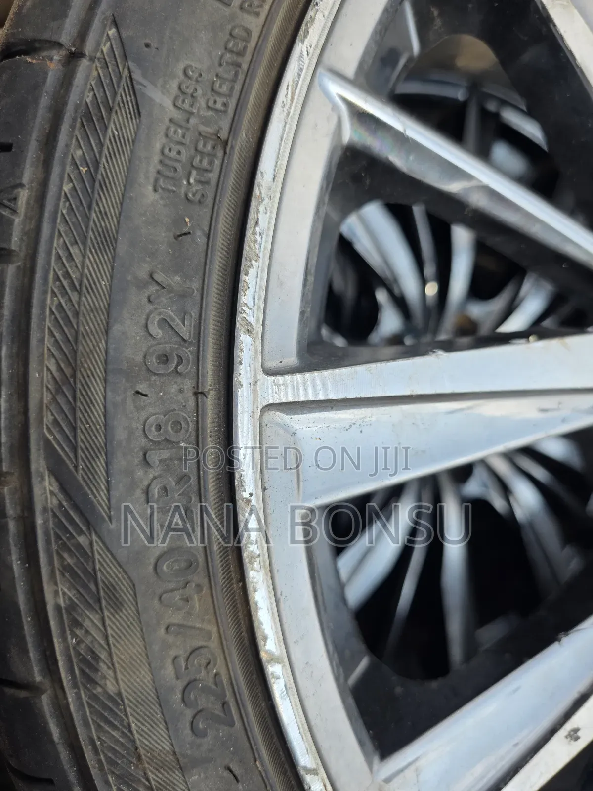 Tyre With Rim 225/40 R18