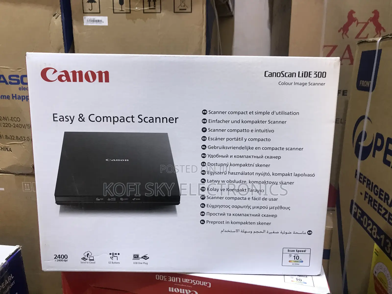 Well Designed Canon Lide 300 Flatbed Scanner Printer