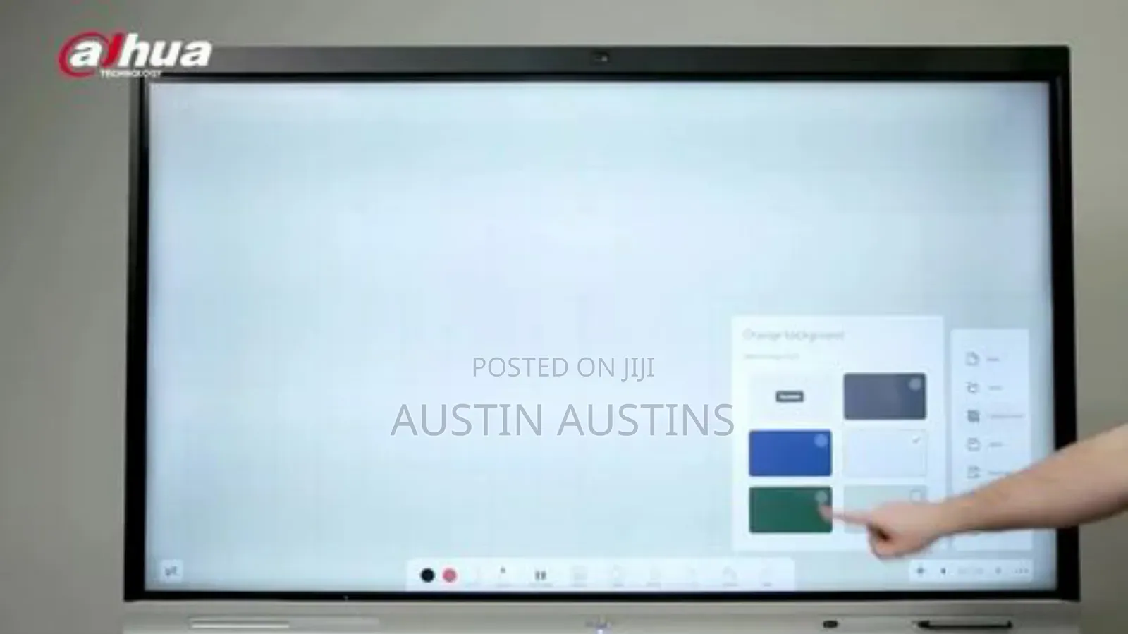 Dahua 86 Inches Smart Interactive White Board Screen With Camera