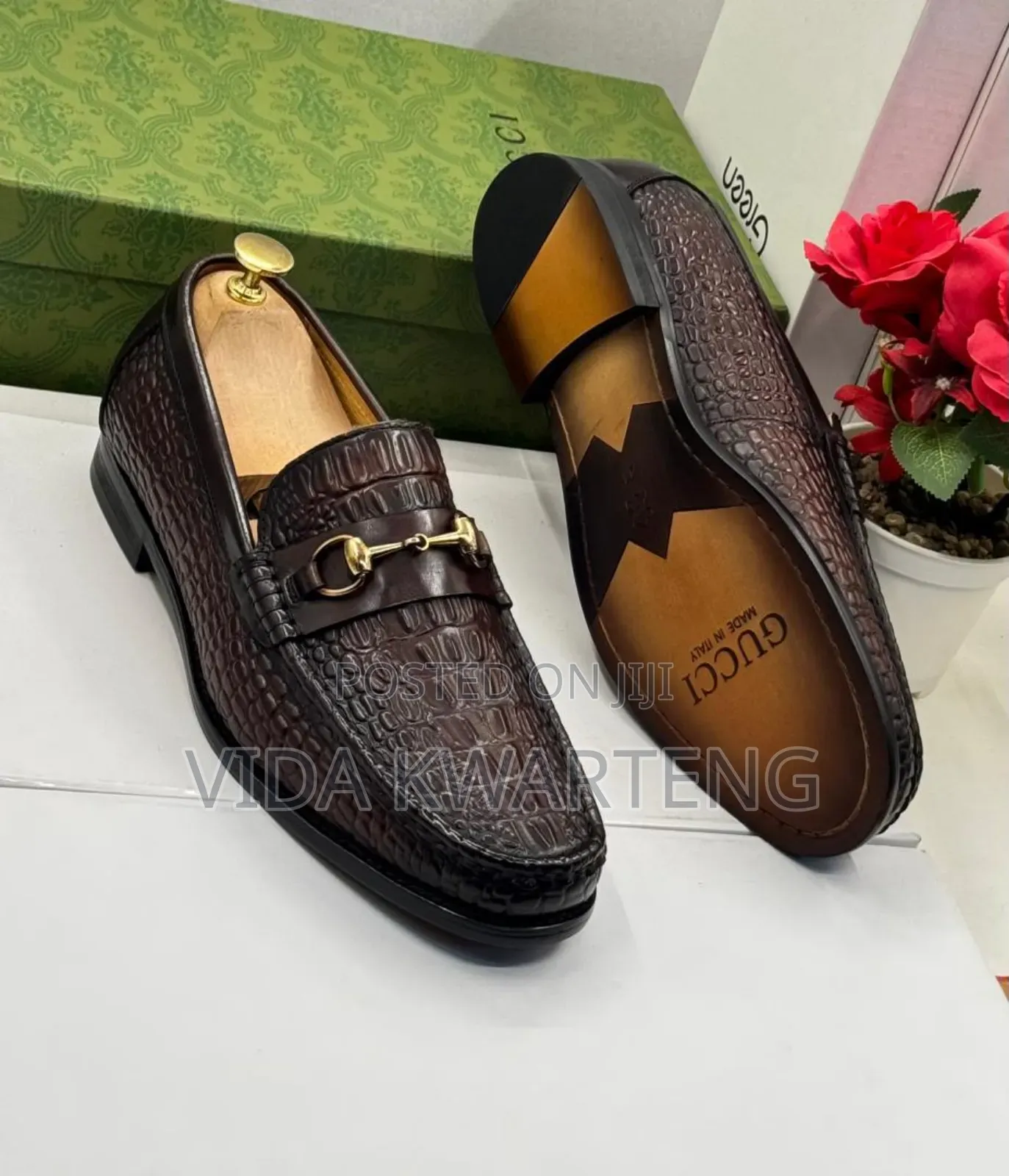Classic Gucci Coffee Brown Shoe