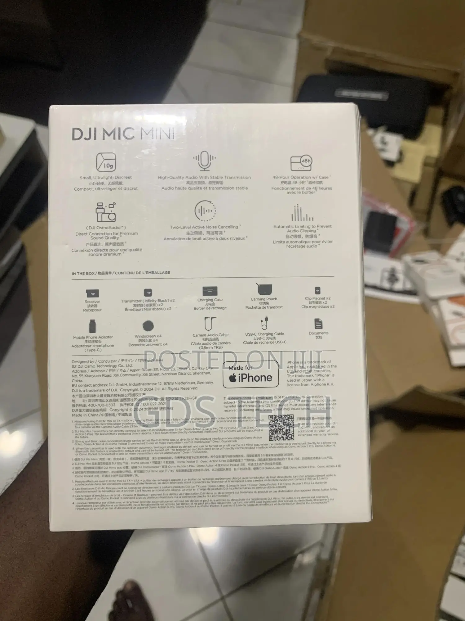 Dji Mic Mini 2 -person Compact Wireless Microphone System
