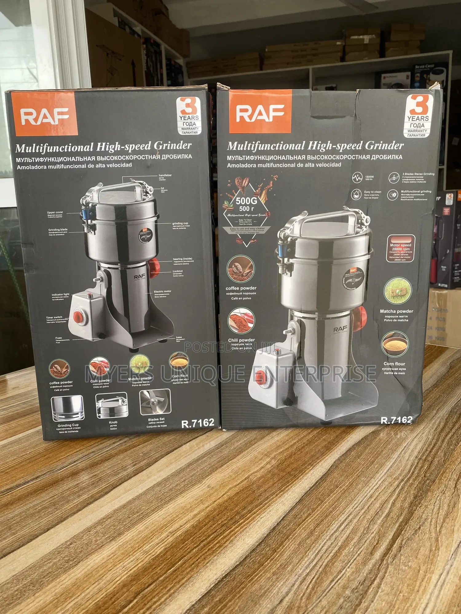 Raf Commercial Grinder (180w)