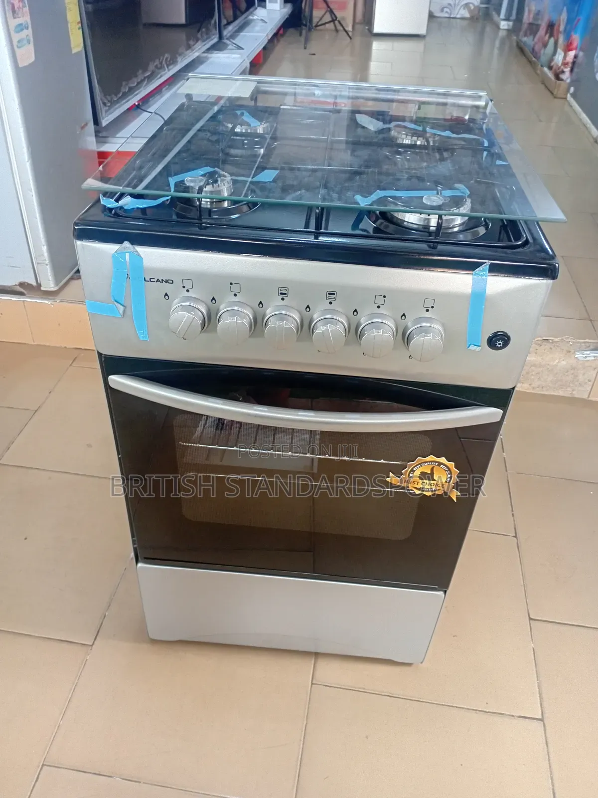 Volcano Gaspro 50×50 Volcano Four Gas Burner