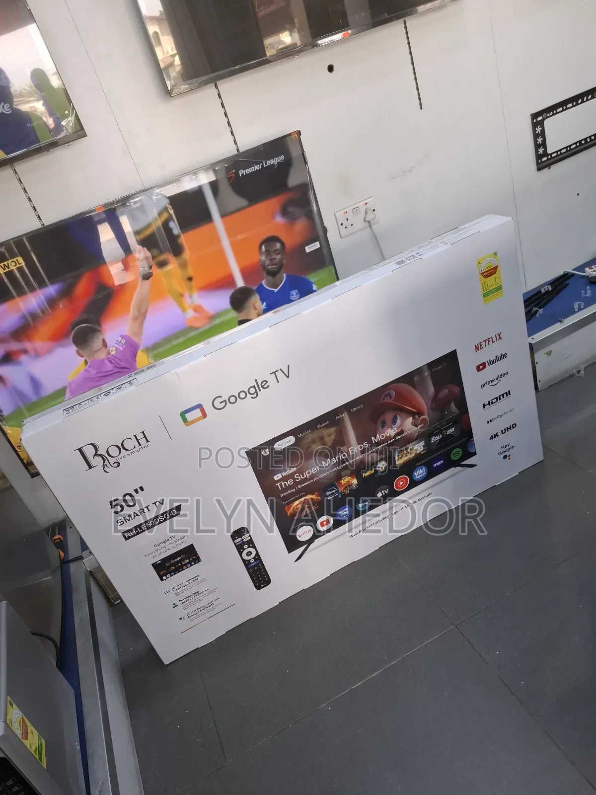 New Promo Price of Roch 50 Inches Smart Tv Uhd Available for Sale