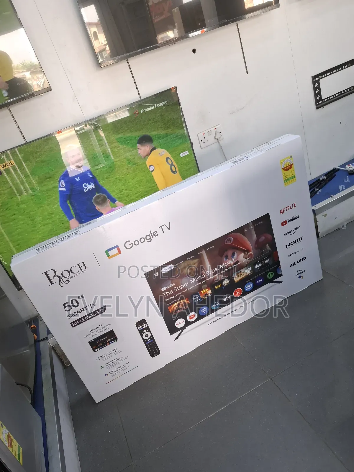 New Promo Price of Roch 50 Inches Smart Tv Uhd Available for Sale