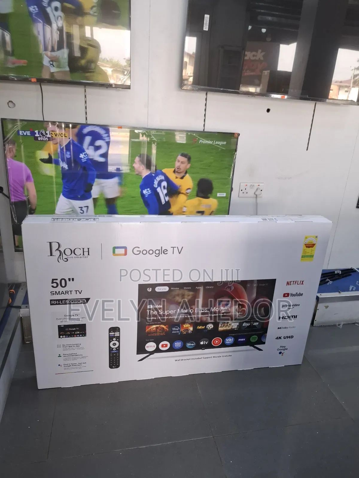 New Promo Price of Roch 50 Inches Smart Tv Uhd Available for Sale