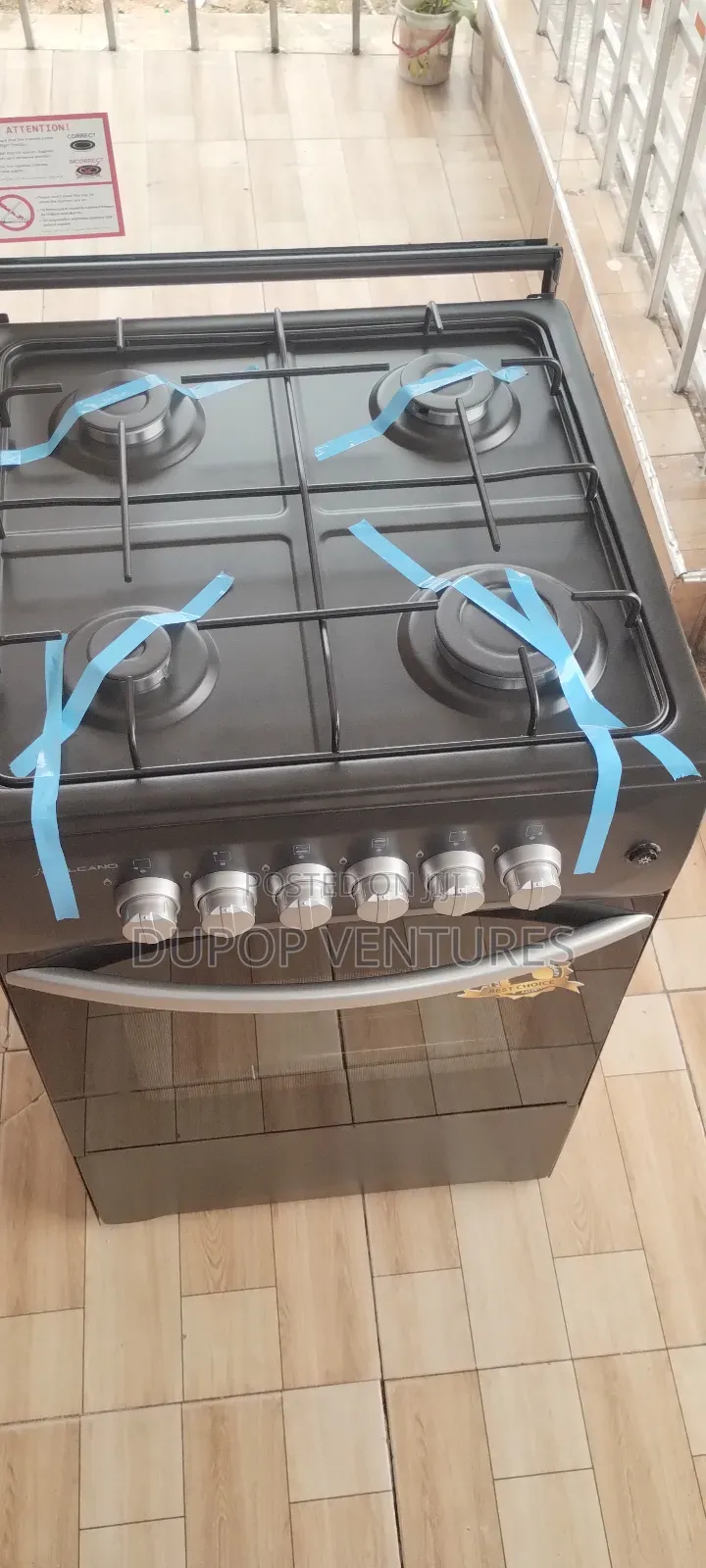 Volcano 50*50 With Oven and Grill