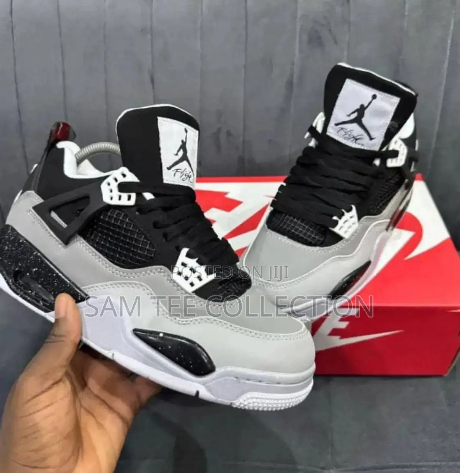 High -Quality Air Jordan Retro 4 Fear Pack. Comes in Different Colour